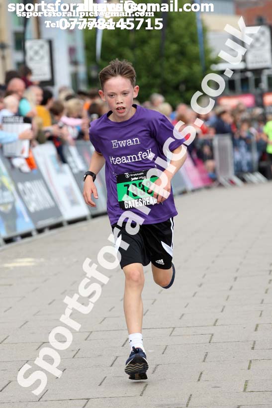 Simplyhealth Junior, 5k and Mini Great North Run. Photo: David T. Hewitson/Sports for All Pics